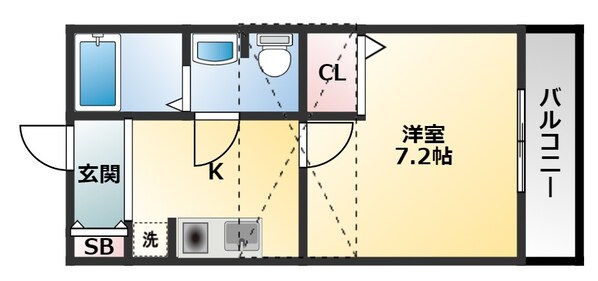 ハルカパレスの物件間取画像